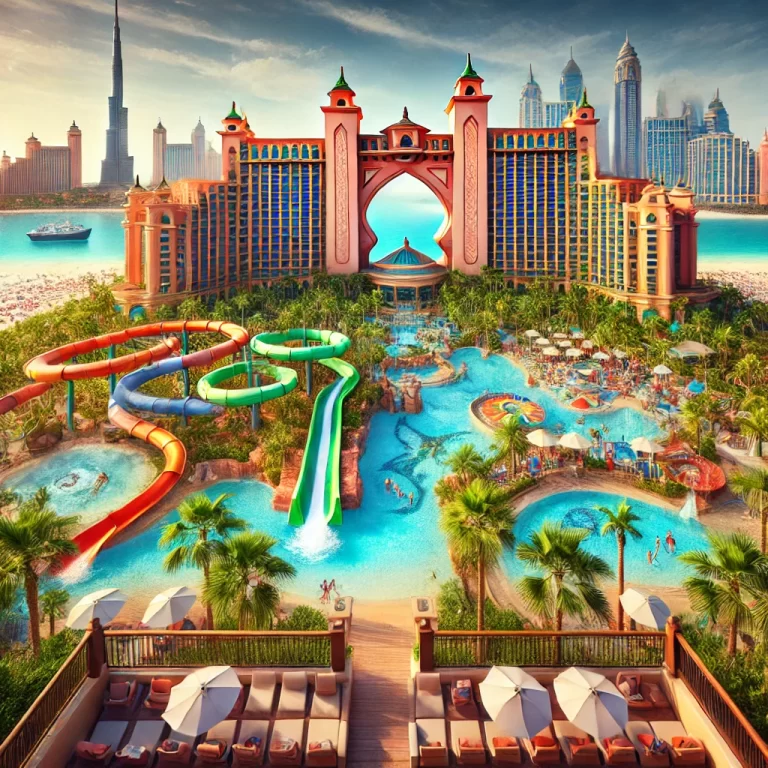 tlantis The Palm Resort in Dubai, Family Luxury Vacation with Waterpark and Beach